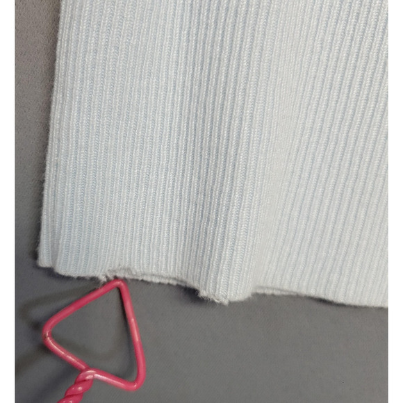 Old Navy Sweater Tank Womens Medium Lot of 2 Blue Pink Perfect Fit Knit V Neck - Picture 9 of 11